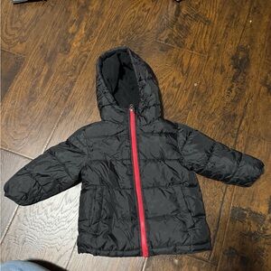 Wonder Nation Black Jacket with Red Trim